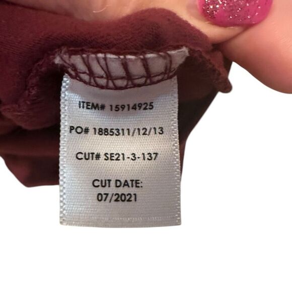 Torrid Mock Neck Sleeveless Cotton Blend Stretch Foxy Tank Top Red Size 2 - Picture 4 of 5